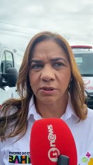 Secretária de saúde celebra entrega de ambulâncias na Bahia: “fortalecimento”
