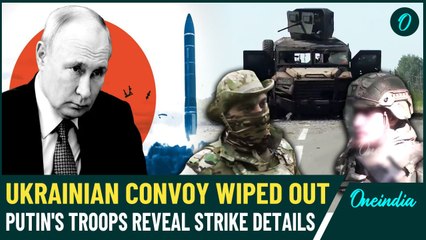 Putin’s Men Destroy Ukrainian Convoy in High-Stakes Kursk Border Clash | Major Victory Unveiled