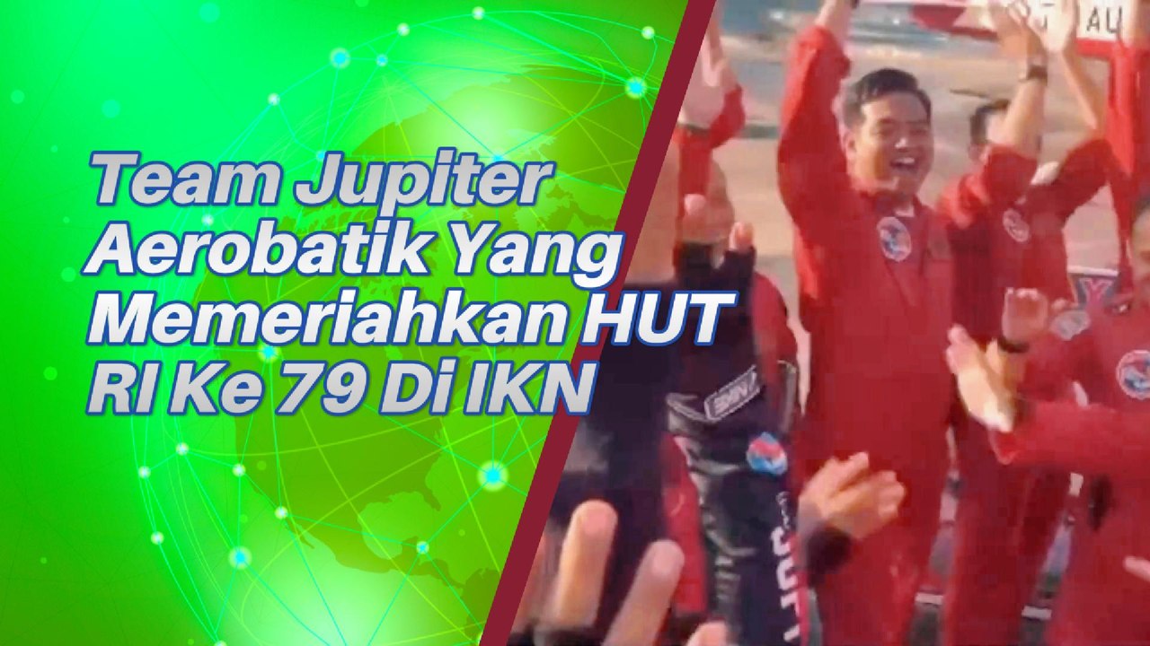 Kemeriahan Team Aerobatik Jupiter Setelah Mengudara di IKN