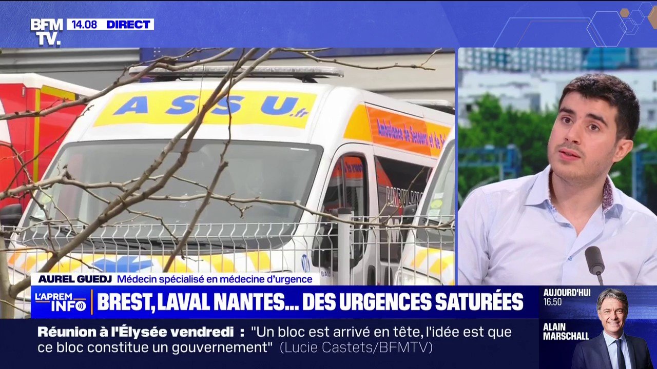 Décès aux urgences: "C'est la partie émergée de l'iceberg", explique Aurel Guedj, médecin urgentiste