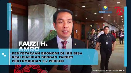 Penyetaraan Ekonomi di IKN Bisa Realisasikan dengan Target Pertumbuhan 5,2 Persen