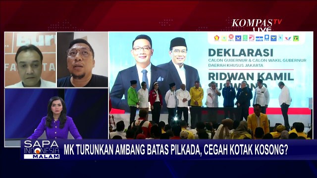 [FULL] MK Turunkan Ambang Batas Pilkada, Cegah Lawan Kotak Kosong?
