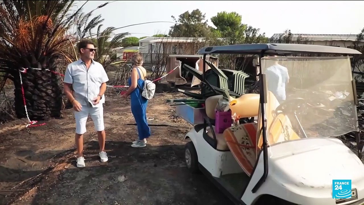 Fires in the South of France: campsite evacuated, 11 slightly injured