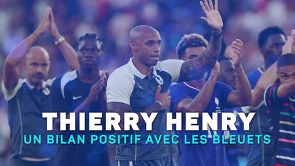 Thierry Henry quitte les Bleuets avec un bilan remarquable 🥈