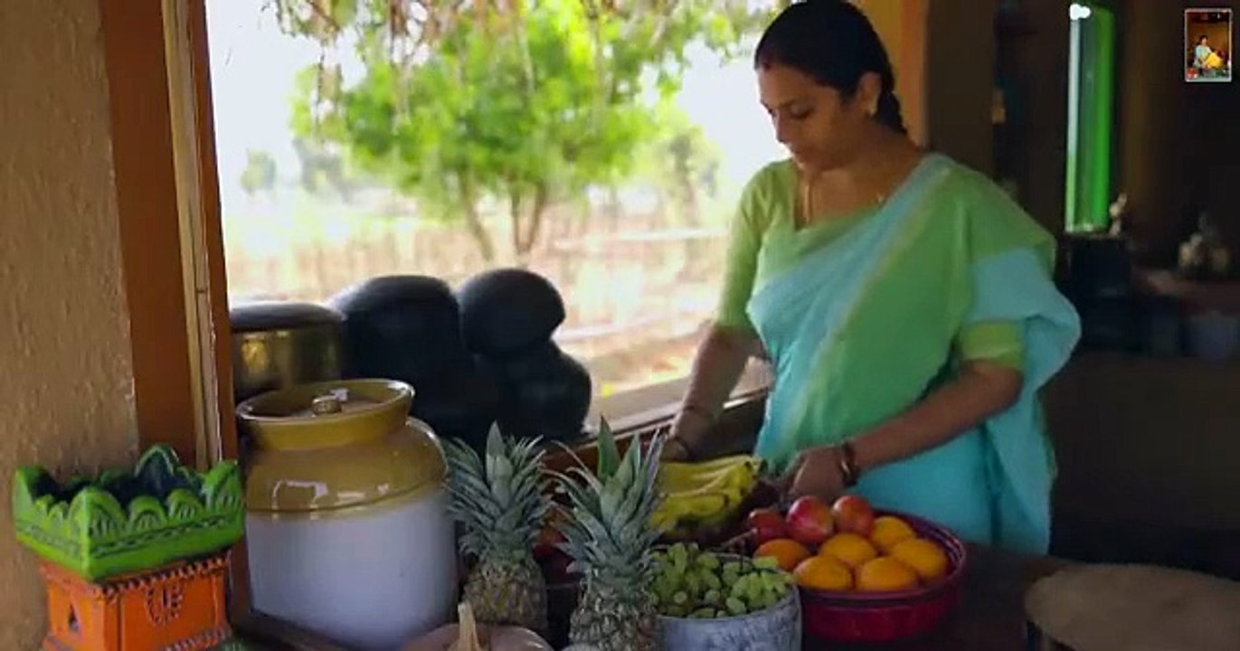 Appam With Two Side Dishes Cooking In Village House Traditional Life