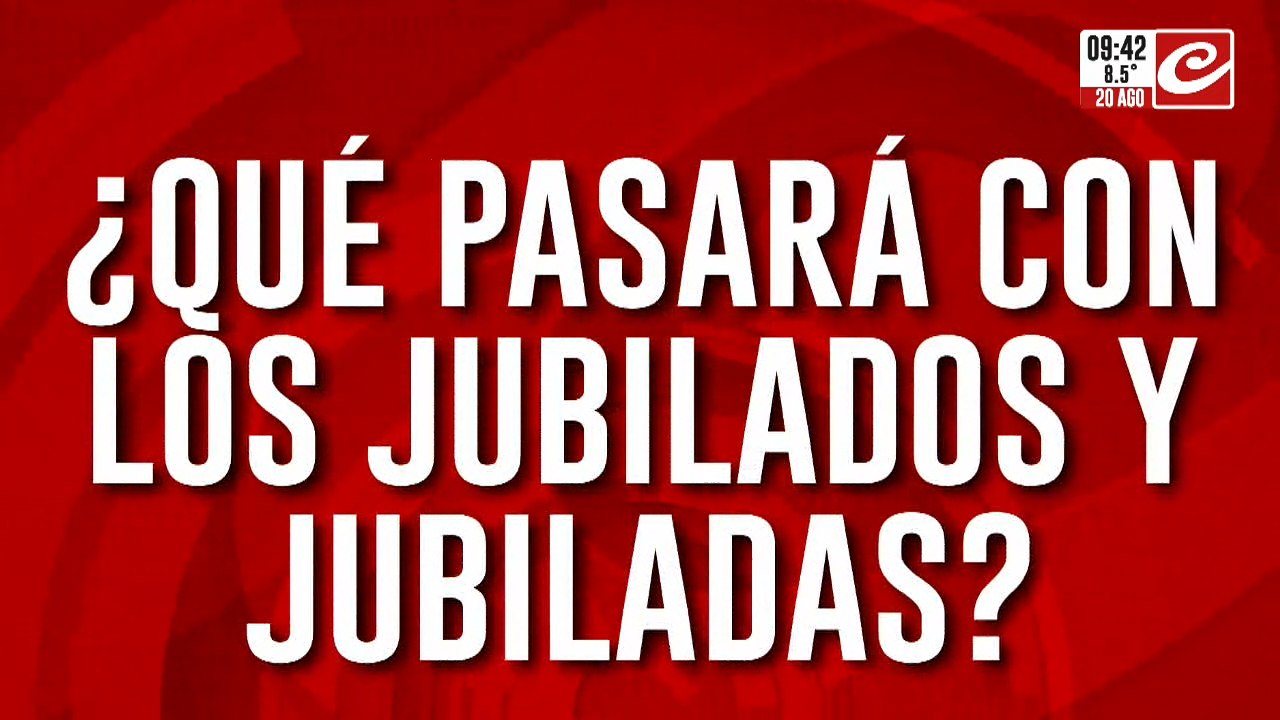 Los jubilados también esperan aumentos... ¿qué pasará con ellos?