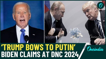 VIDEO| Biden Accuses Trump of Bowing to Putin, Declares 'Harris Won’t Bow to Dictators'