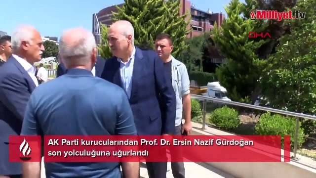 AK Parti’nin kurucularından Ersin Nazif Gürdoğan son yolculuğuna uğurlandı