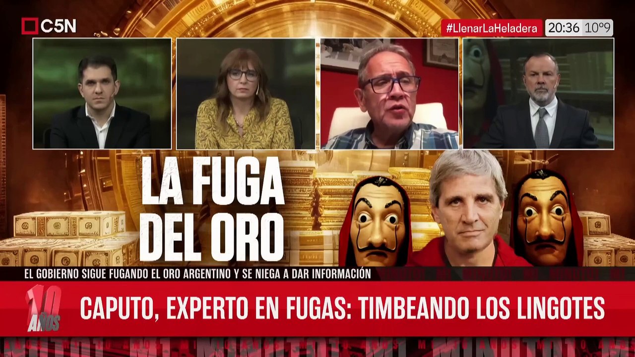 Palazzo ante una nueva salida de las reservas de Oro de Argentina: "Están queriendo ocultar lo que estarían haciendo con el oro afuera"