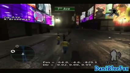 Messing around with Debug menu in True Crime New York City