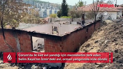 İzmir’e kaçtı ama kaderi peşinden geldi! 3'üncü kez evi yandı