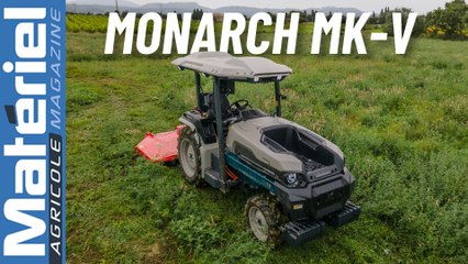 Ce tracteur spécialisé roule sans conducteur !  Monarch MK-V