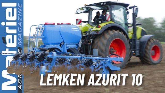 Présentation Lemken Azurit 10 | Comparatif semoirs monograines rapides