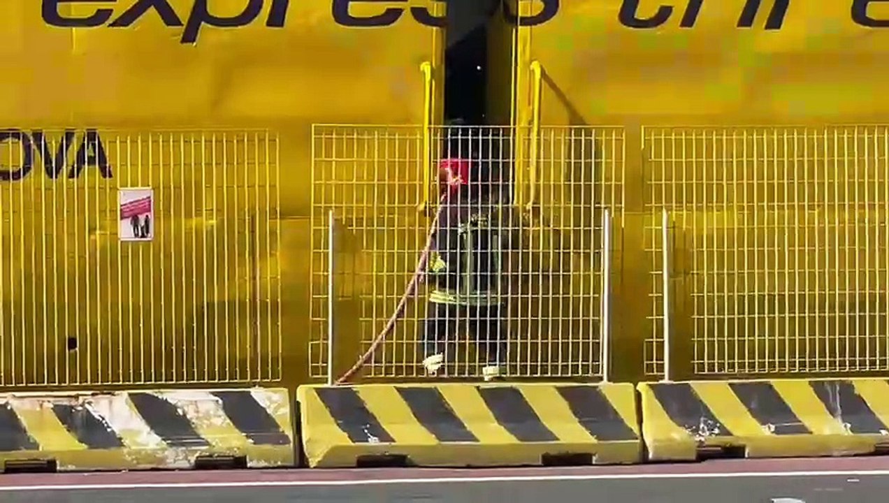 Principio d'incendio sul traghetto Elba-Piombino, i soccorsi ai passeggeri