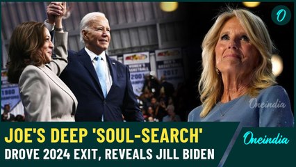 Jill Biden Reveals: Joe Biden Dug 'Deep Into His Soul' Before Stepping Down from 2024 Race | Watch