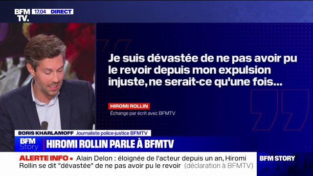 Mort d'Alain Delon: Hiromi Rollin dévastée de ne pas avoir pu le revoir avant sa disparition