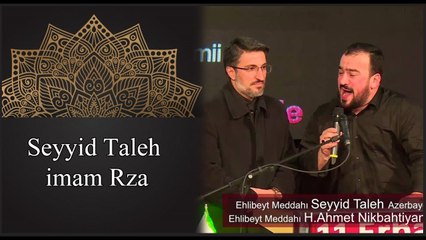 Seyyid Taleh - imam Rza haqqinda - Erebce - Farsca