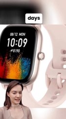 IOWODO Smart Watch for Men Women - 1.85''HD Screen with Make and Answer Calls, with AI Voice Assistant