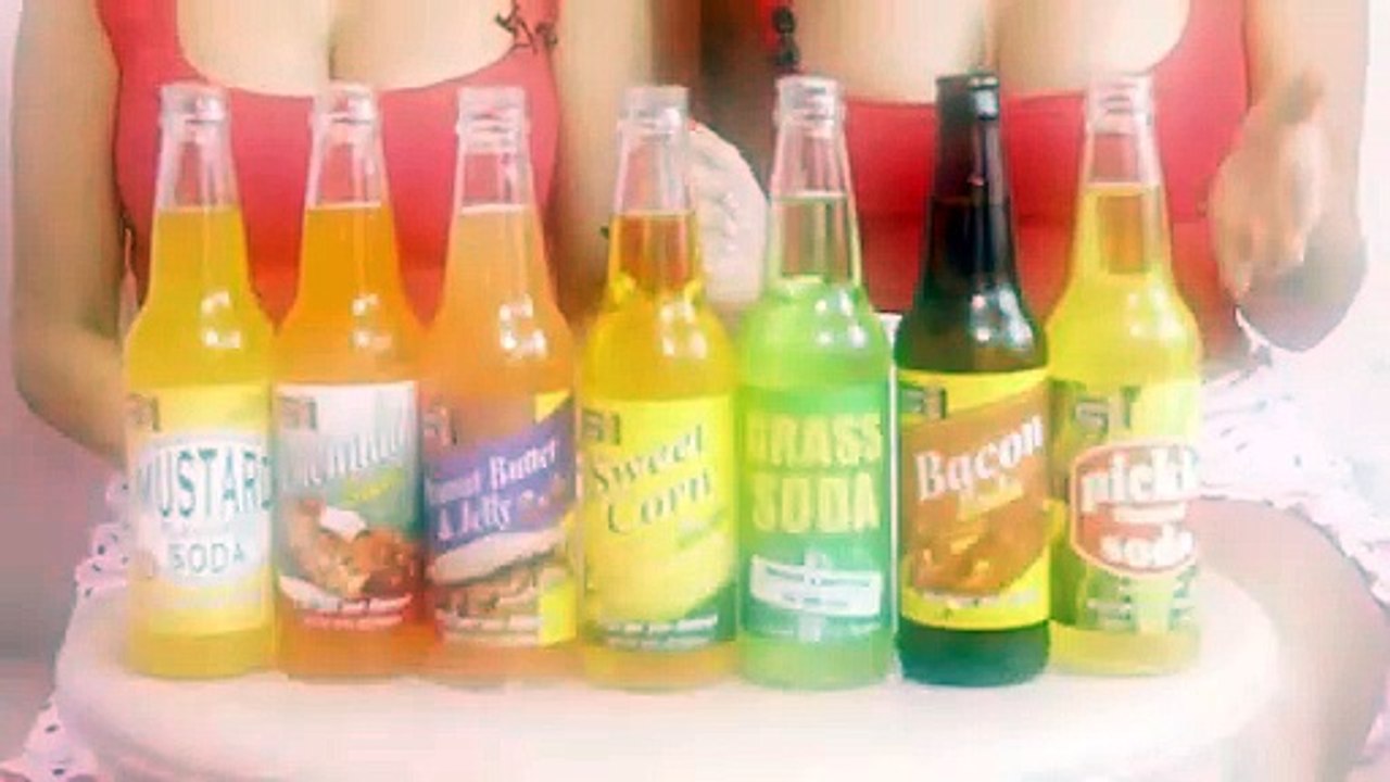 BLIND TASTE TESTING WEIRD SODA FLAVORS