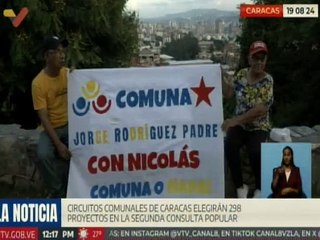 Circuitos comunales de Caracas elegirán 298 proyectos en la segunda Consulta Popular