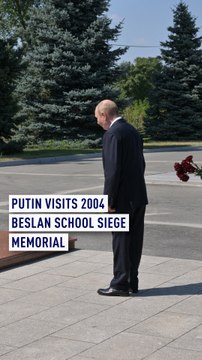Putin commemorates victims of 2004 school siege in Beslan