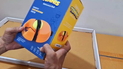 Unboxing and Review of Tennis Trainer Rebound Ball, Solo Tennis Practice Equipment for Kids
