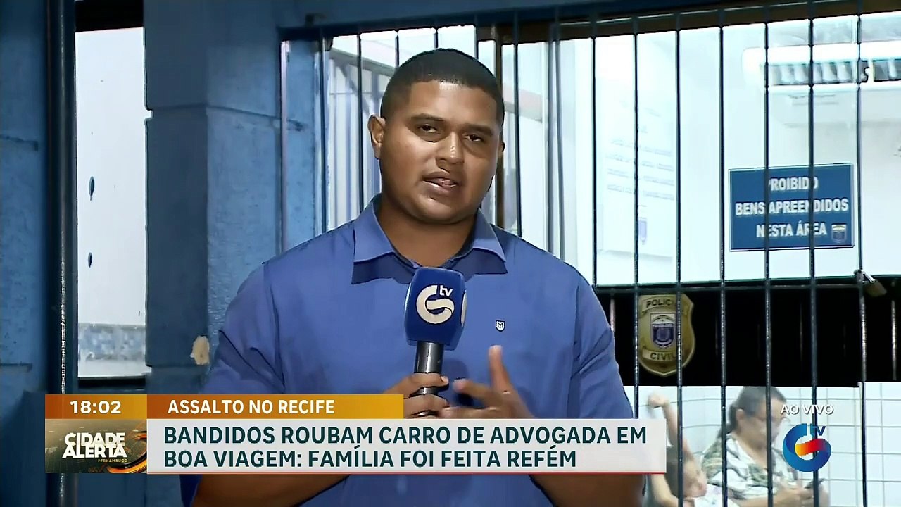 Bandidos roubam carro de advogada em Boa Viagem