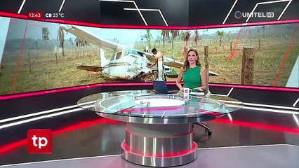 Se realizará un microaspirado de avioneta que se accidentó en Santa Cruz