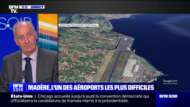 La particularité, c'est le relief qu'il y a autour : Jean Serrat, consultant aéronautique, explique la complexité de l'aéroport de Madère