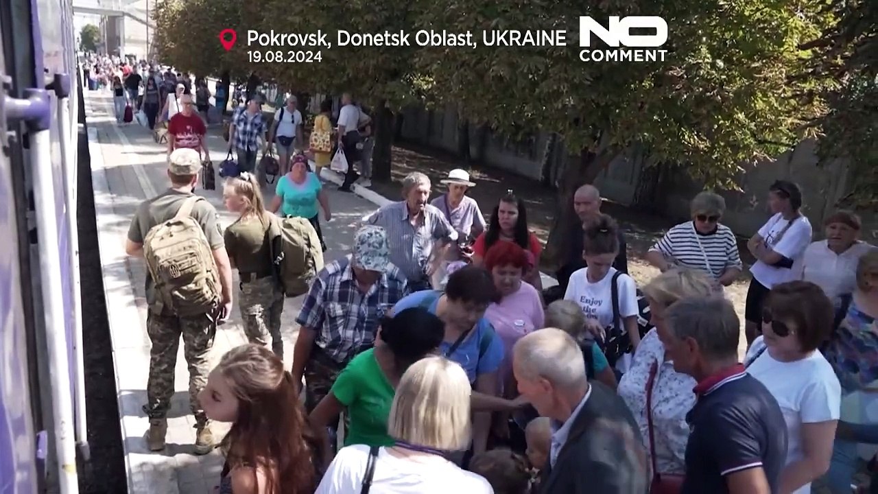 Ukraine: Zwischen 500 und 600 Menschen täglich fliehen aus Pokrowsk