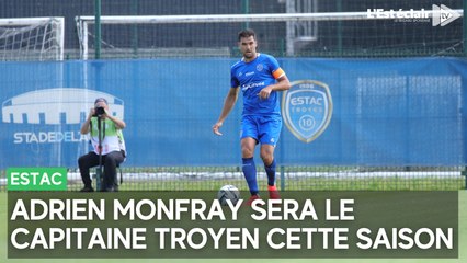 Adrien Monfray sera le capitaine de l'Estac pour la saison 2024-2025 !