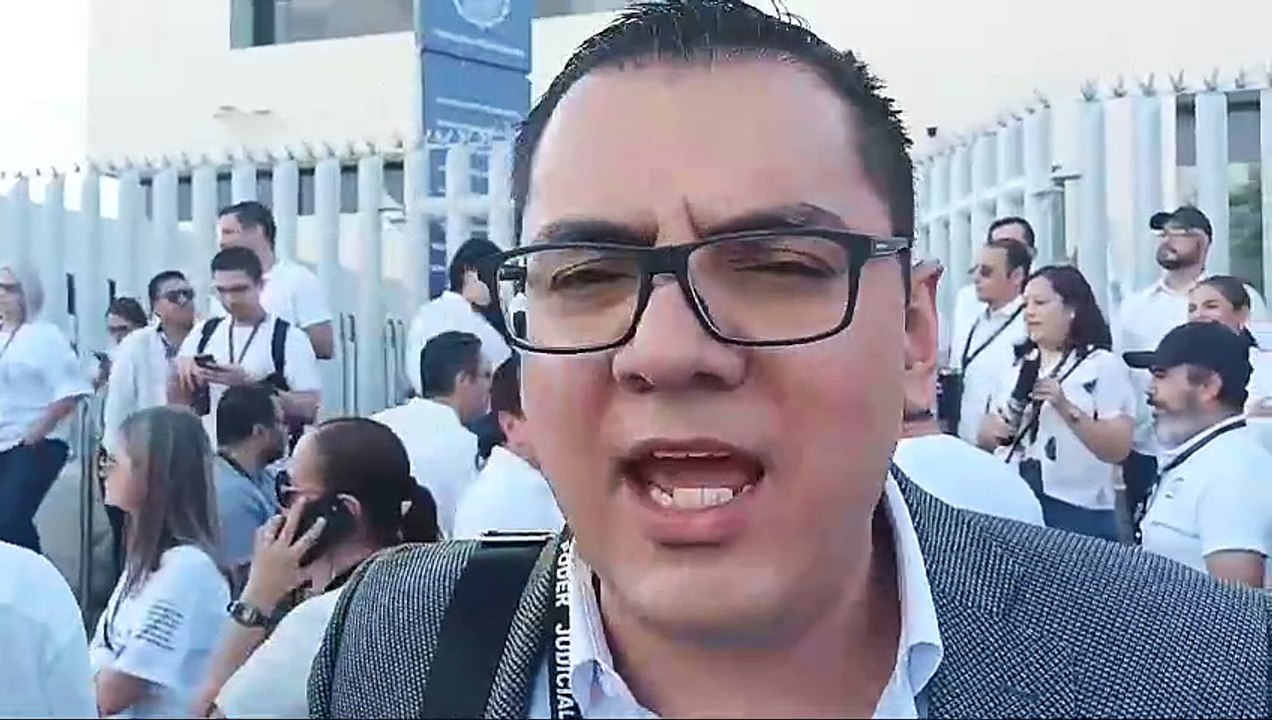 Rafael Flores, empleado del Poder Judicial