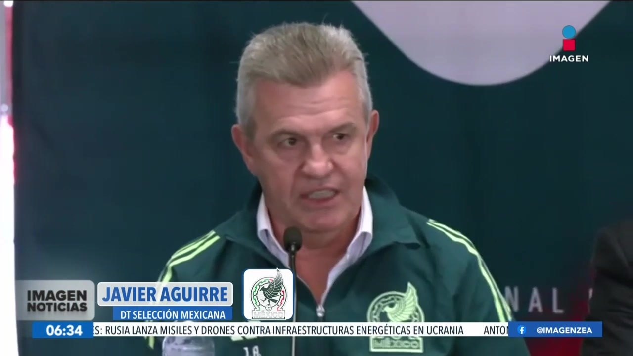 "Traer la selección a casa  me produce emoción": Javier Aguirre | ID