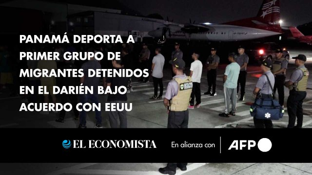 Panamá deporta a primer grupo de migrantes detenidos en el Darién bajo acuerdo con EEUU