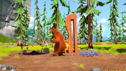 Grizzy's Adventures: Fitness, Art, Construction, Dance | 25 Compilation | Cartoon for Kids