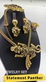 African Brazil Leopard Animal Jewelry Set For Women Gift