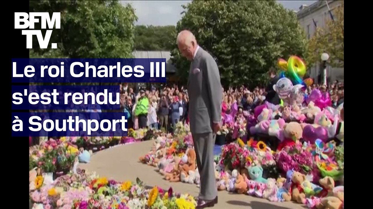 Attaque au couteau au Royaume-Uni: le roi Charles III s'est rendu à Southport