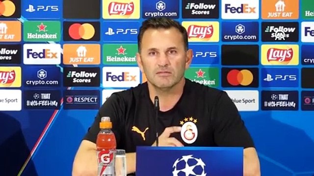 Galatasaray Teknik Direktörü Okan Buruk: Karşımızda son dört sezonun İsviçre şampiyonu var