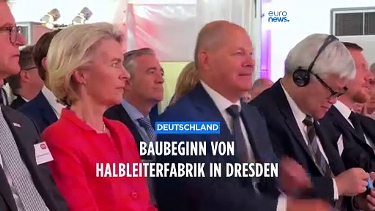 Hochleistungschips aus Dresden: Baubeginn von Halbleiterfabrik ESMC