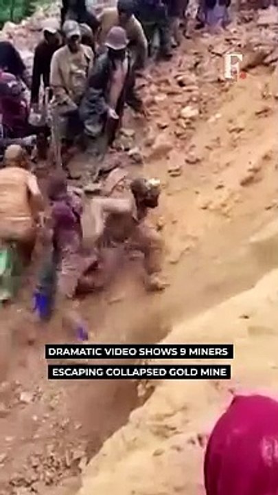 Miners in Congo Make Dramatic Escape From Collapsed Gold Mine