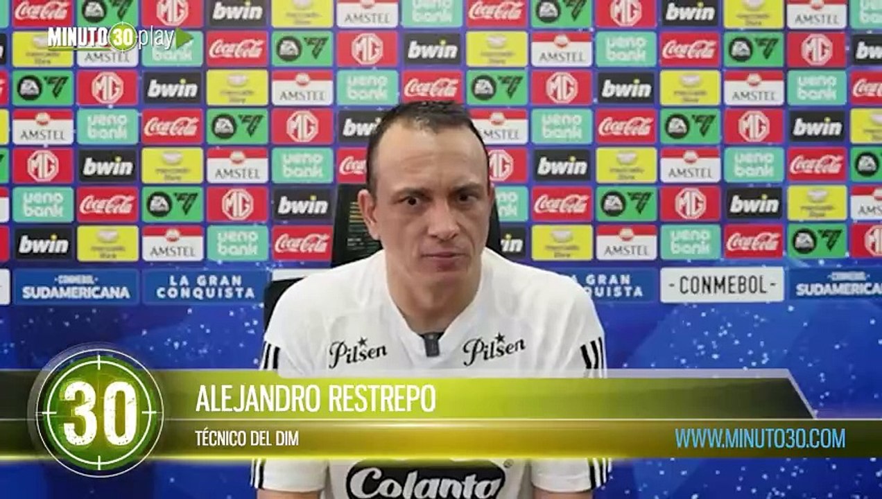 “El DIM tiene que pensar en ser agresivo”  Alejandro Restrepo, técnico del DIM
