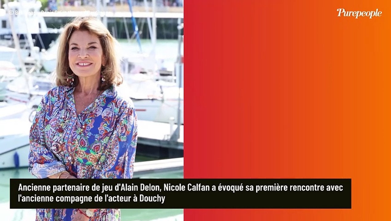 Alain Delon avait une fameuse actrice comme protégée, accueillie très froidement par Mireille Darc la première fois à Douchy