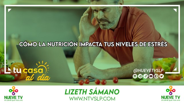 Cómo la nutrición impacta tus niveles de estrés