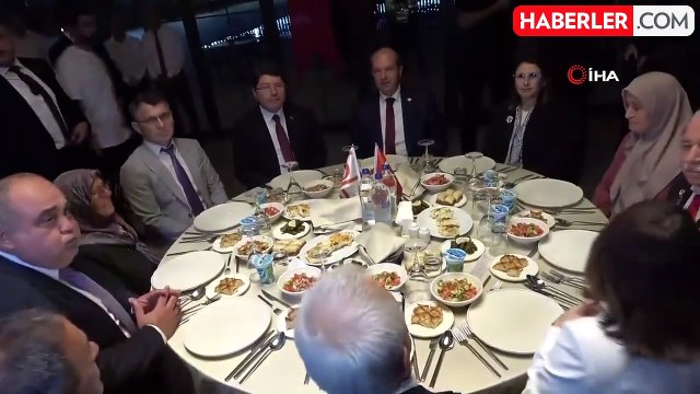 KKTC Cumhurbaşkanı Tatar ve Adalet Bakanı Tunç, Kıbrıs gazileri ve şehit yakınları ile buluştu