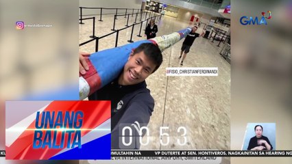 Pinoy pole vaulter EJ Obiena, nasa Switzerland para lumaban sa Lausanne leg ng Diamond League | Unang Balita
