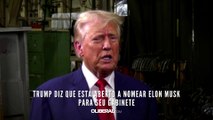 Trump diz que está aberto a nomear Elon Musk para seu gabinete