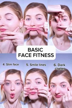 ‍♀️ Basic Face Fitness: Sculpt & Tone Your Face with Easy Exercises | Achieve Glowing Skin Naturally
