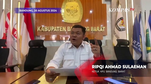 Penuhi Syarat, KPU Bandung Barat Loloskan Paslon Jalur Independen