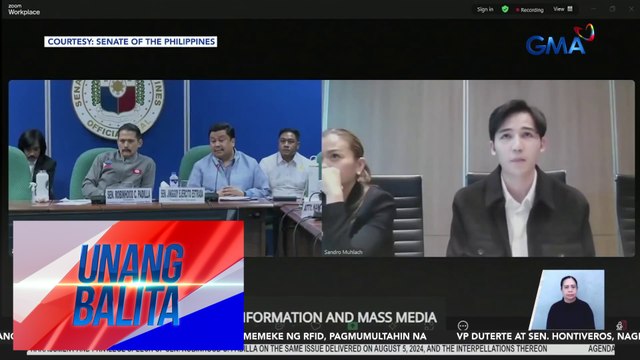 Sandro Muhlach, ikinuwento ang nangyari nang papuntahin siya sa kuwarto kung nasaan sina Jojo Nones at Richard Cruz | Unang Balita