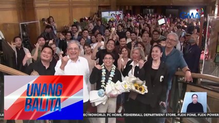 Two-time Olympic gold medalist Carlos Yulo, bumisita sa GMA Network | Unang Balita